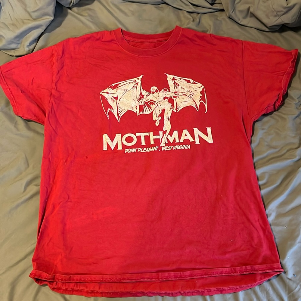 Red Mothman t-shirt